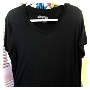 Latched Mama V Neck Nursing Tee Shirt